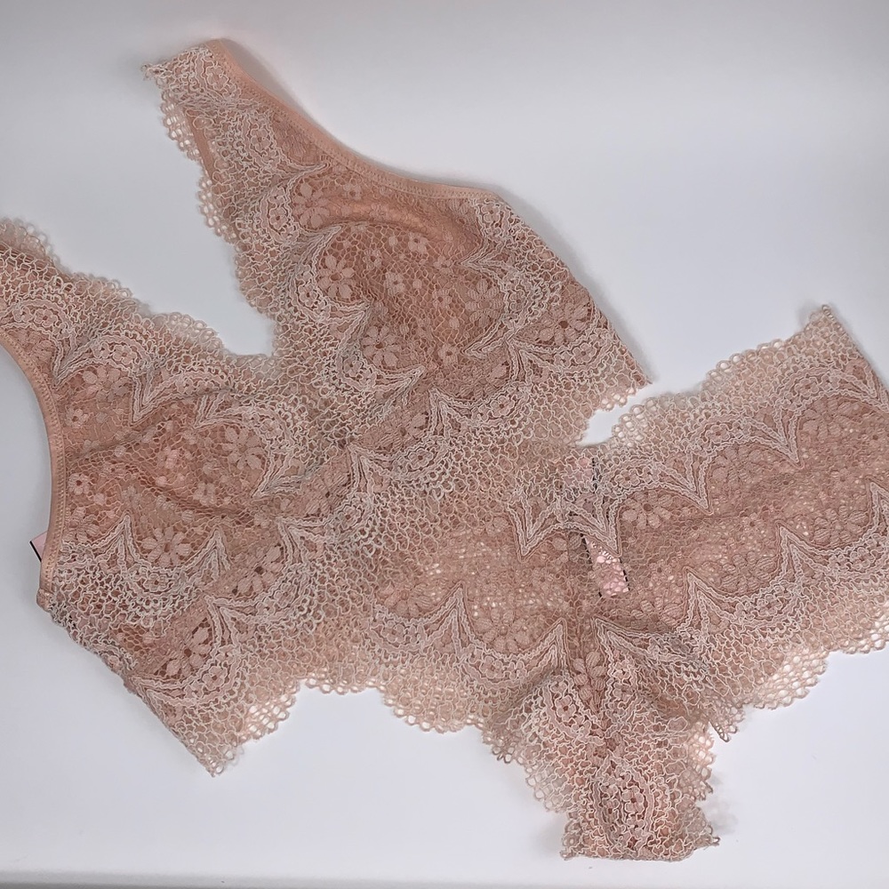 Victoria’s Secret Lace Bralette and Panty Set